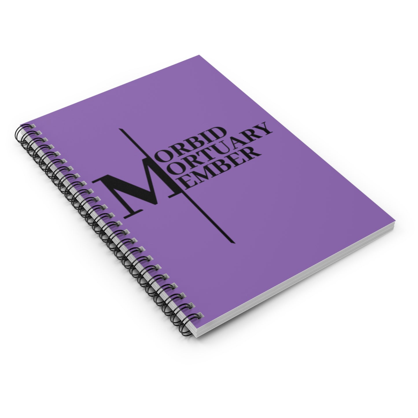 Morbid Member Spiral Notebook