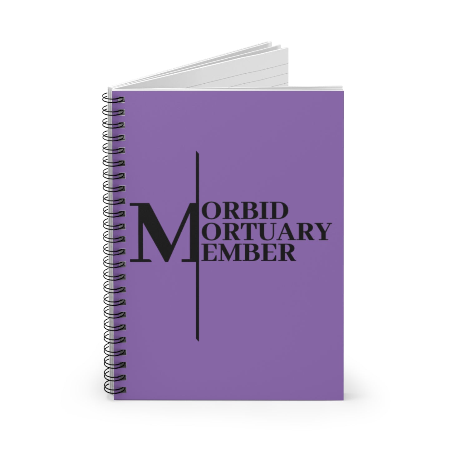 Morbid Member Spiral Notebook